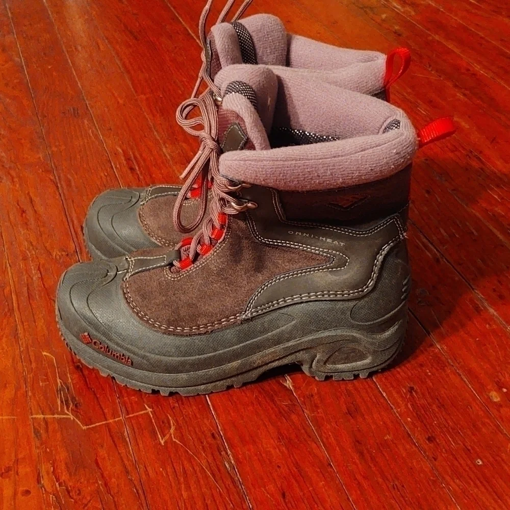 Columbia Bugaboot Plus Omni-Heat Waterproof Winter Boot BY1290-219 Sz 4